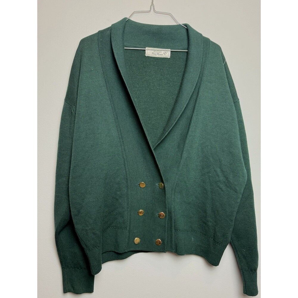 Vintage Hodgson of Scotland Double Breasted Carigan - Wool - M